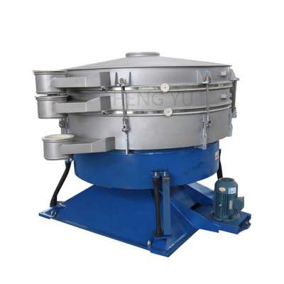 Ce Dehydrated Garlic Powder Round Automatic Swing Vibrating Sifter Sieving Machine For Powders